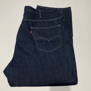 LEVIS Mens 559 relaxed jeans dark rinse 50 x 30